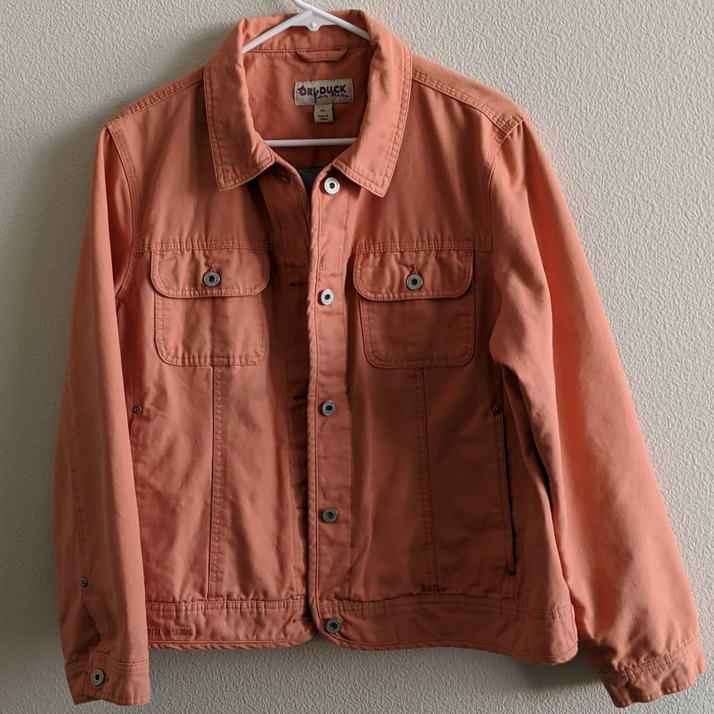 Dri Duck For Her Jacket Women's Size XL Orange